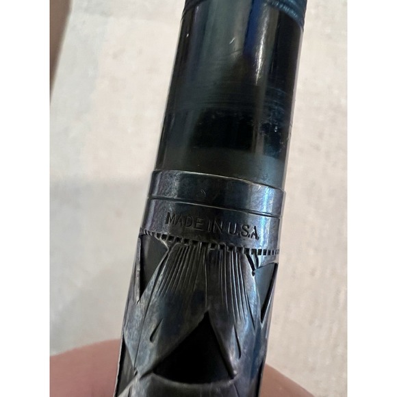 Ultra Rare Waterman 455 Sterling Silver Overlay Fountain Pen 1925 - Picture 9 of 13